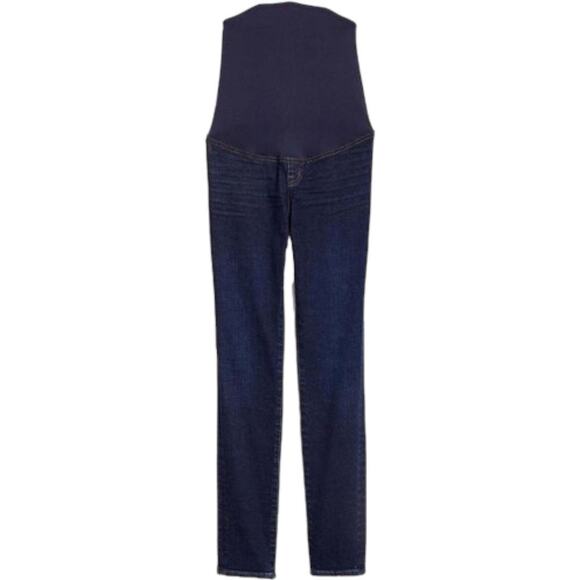 Madewell Wash Blue Over-Belly Maternity Skinny Jeans, US27 - Picture 1 of 10